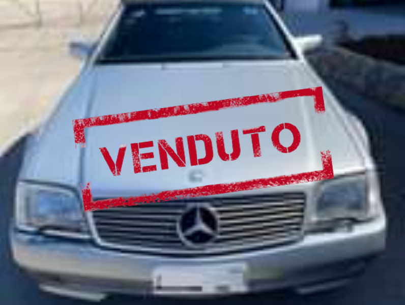 Categoria GT stradali Youngtimer Mercedes Sl 320 1994. Estimate 20000_30000 Euro